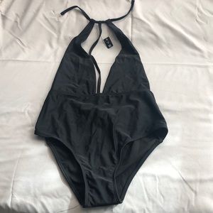 Windsor black one piece bathing suit